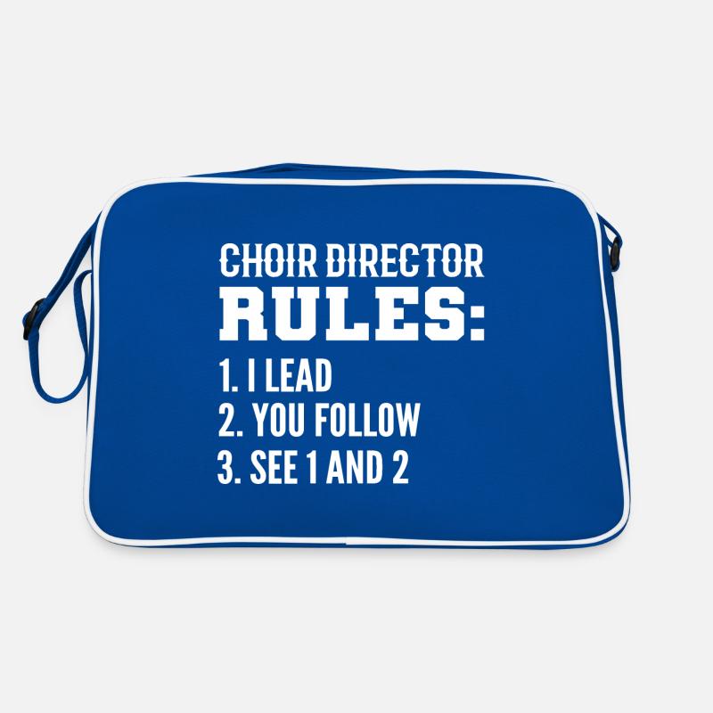 Chef de chœur Règles Bandmaster Gift Sac Retro