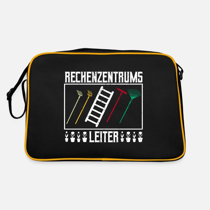Rechenzentrumsleiter Rechen & Leiter Garten Retro Tasche