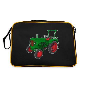 Steyr Traktor Steyr Autriche /Agriculteur / Dorfkind - Sac Retro - noir/or - Dos