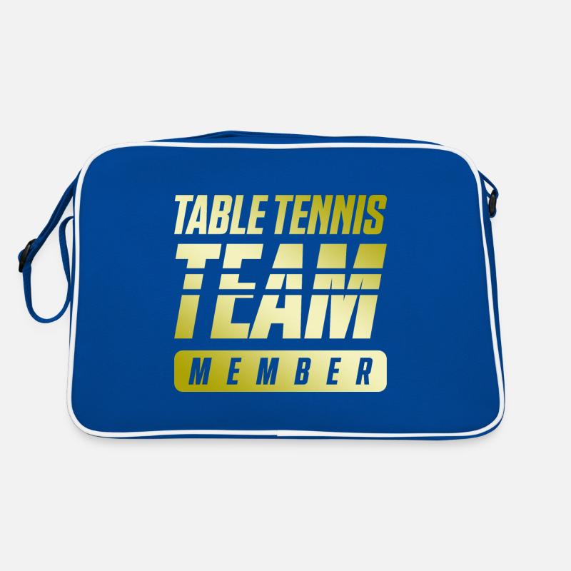 Table Tennis Team Retro Tasche