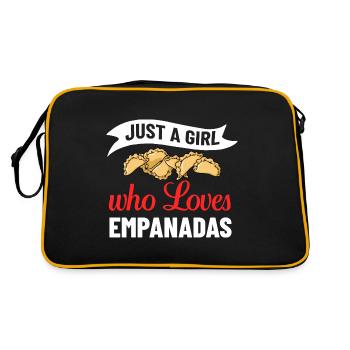 Empanada Argentine Dumpling Espagne - Sac Retro - noir/or - Dos