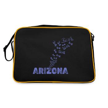 Arizona bouillonnant - Sac Retro - noir/or - Dos