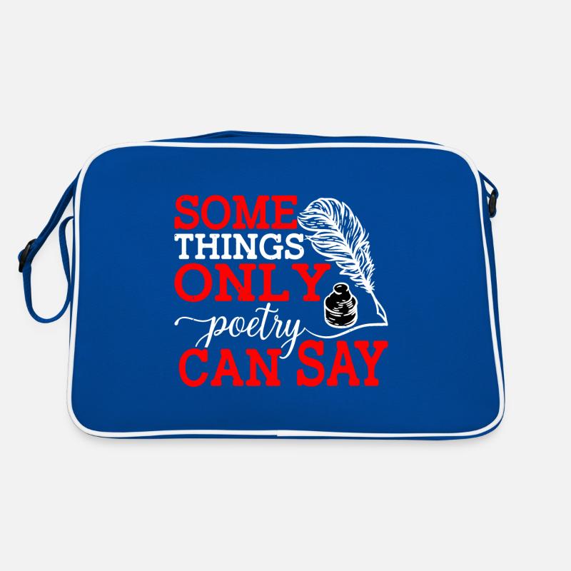 Some Things Only Poetry Can Say Retro Bag