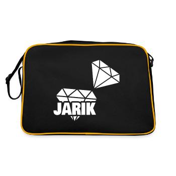 Jarik précieux - Sac Retro - noir/or - Dos