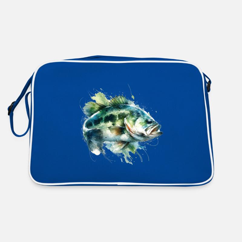 Bass Fish Retro Bag