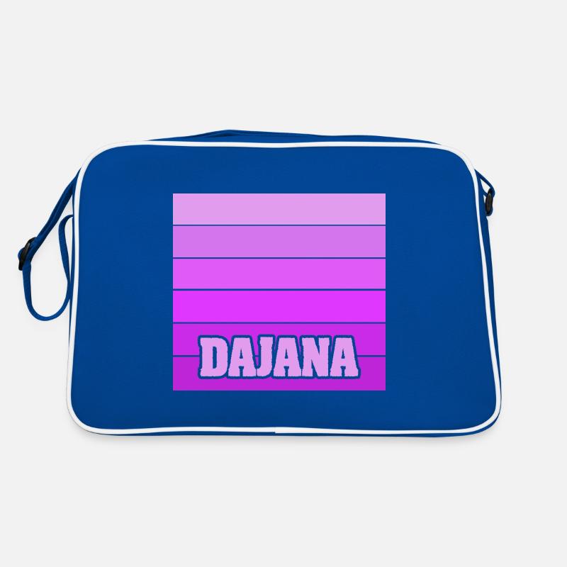 Mädchenname Dajana Retro Tasche