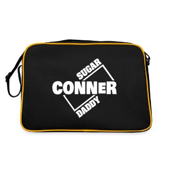 Conner - Sac Retro - noir/or - Dos