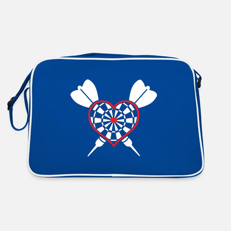 Dart Darts Bullseye Dart Player Dartboard Gift Retro Bag