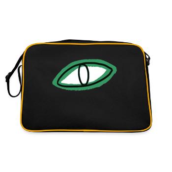 Oeil - Sac Retro - noir/or - Dos