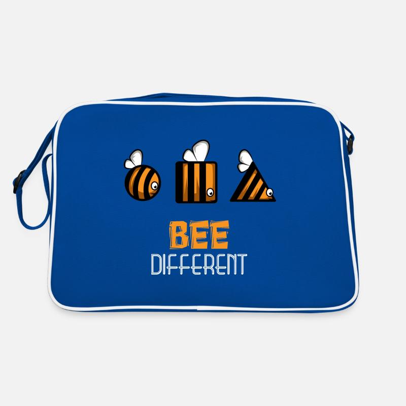 Bee Different Unterschiedliche und einzigartige Ge Retro Tasche