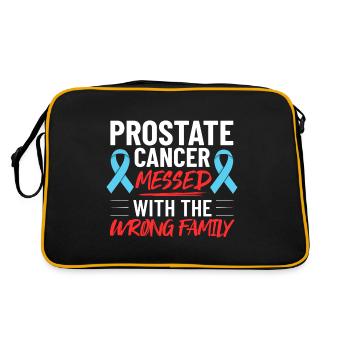 Prostate Cancer Prostate Cancer Chemo - Retro Bag - black/gold - Back