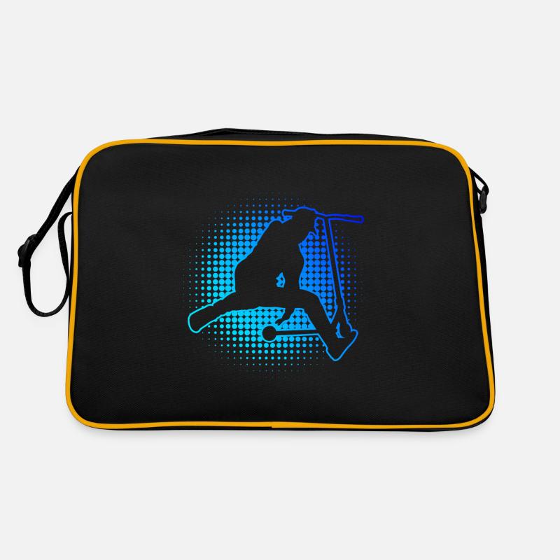 Tretroller Scooter Stunt Damen Stunt Scooter Retro Tasche
