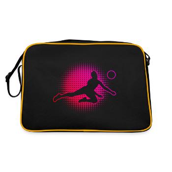 Volley-ball volley-ball volley-ball volleyeur Volley - Sac Retro - noir/or - Dos