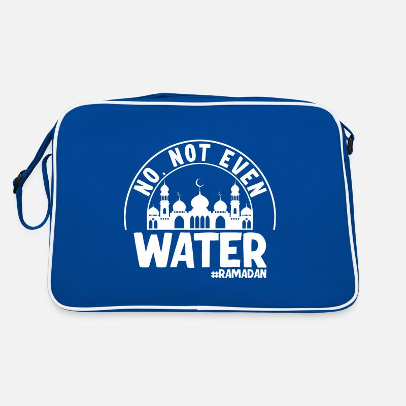 Non même pas d’eau Ramadan Sac Retro