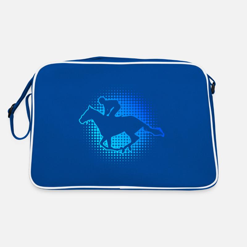 Cavaliers de course équestre Cavaliers De chasse hommes Équitation Sac Retro