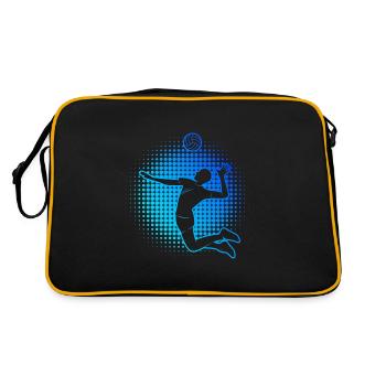Women's Volley Beach Volleyball Volleyball - Retro Bag - black/gold - Back