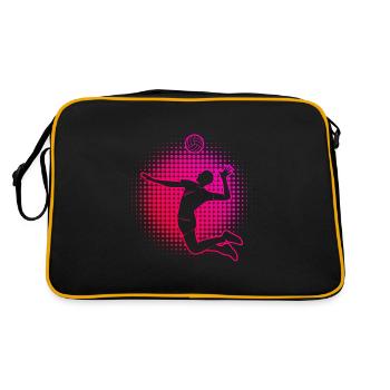 Volley-ball volley-ball volley-ball - Sac Retro - noir/or - Dos