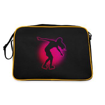 Roller Skating Roller Skate Roller Skating Women - Retro Bag - black/gold - Back