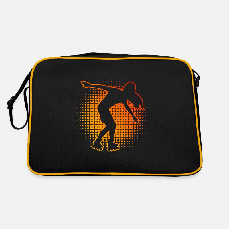 Roller Skating Rollerskate Roller Skates Retro Bag