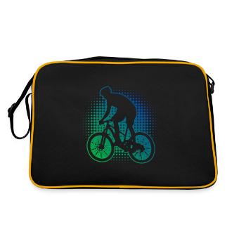 Femmes VTT Cycliste VTT VTT - Sac Retro - noir/or - Dos