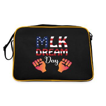 Journée Martin Luther King, Jr. - Sac Retro - noir/or - Dos