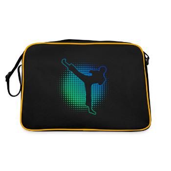 Kickboxing Kickboxing Boxe masculine - Sac Retro - noir/or - Dos