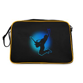 Guitar Guitar Electric Guitar Electric Guitar Women - Retro Bag - black/gold - Back