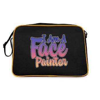 Je suis un maquillage 2 - Sac Retro - noir/or - Dos