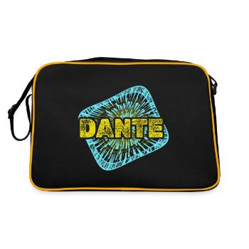 Loisirs Dante - Sac Retro - noir/or - Dos