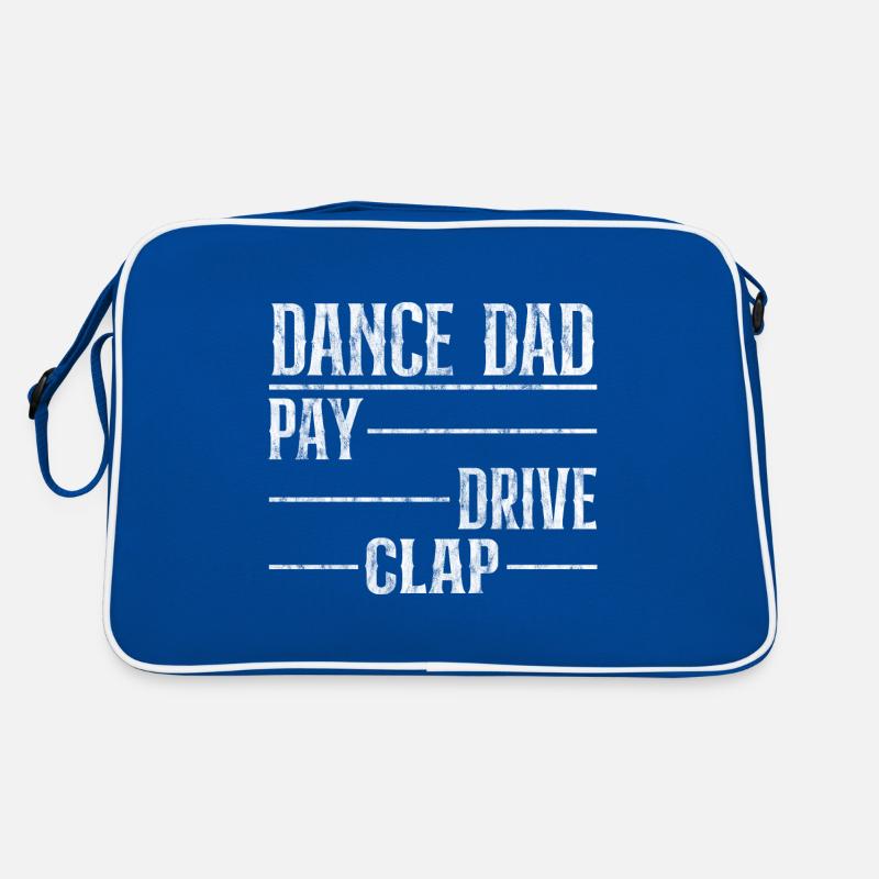 Dance Dad Pay Drive Clap 3 Retro Bag