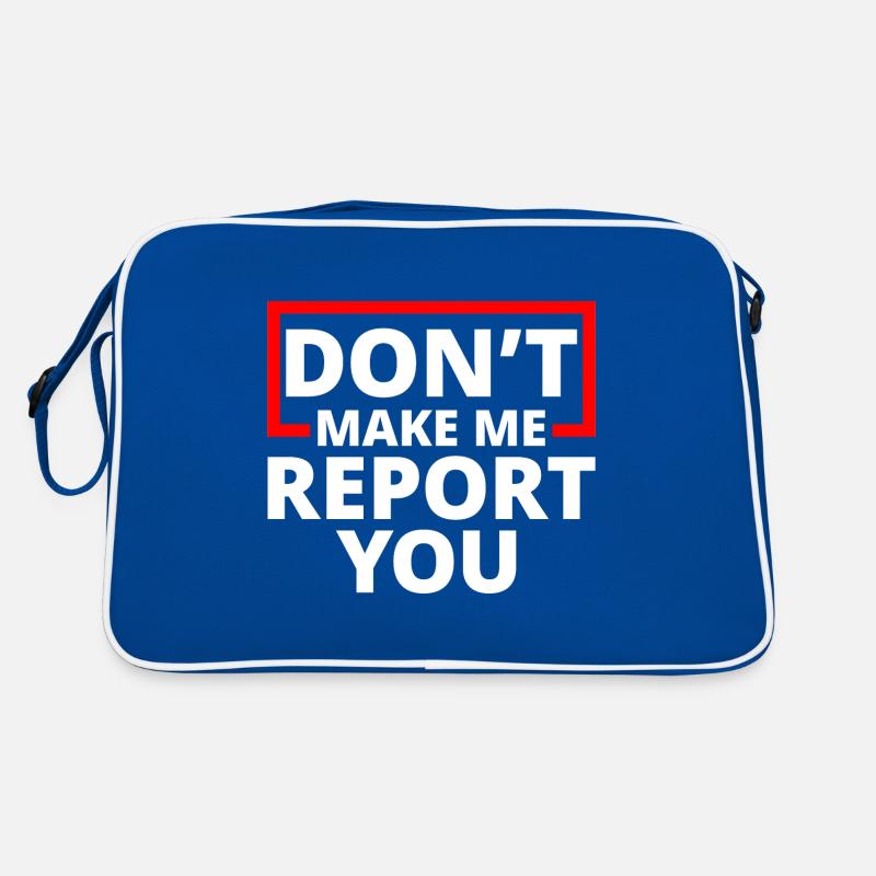 Ne me fais pas te dénoncer 4 Sac Retro