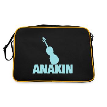 Alto Anakin - Sac Retro - noir/or - Dos