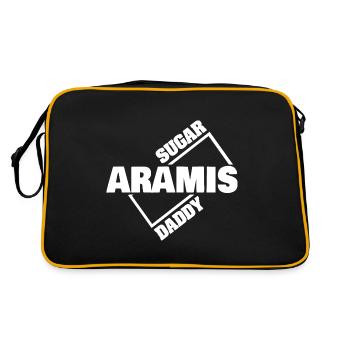 Sugardaddy Aramis - Sac Retro - noir/or - Dos