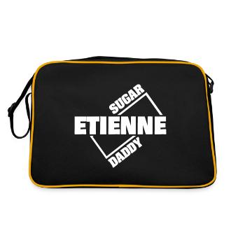 Sugar Daddy Etienne - Sac Retro - noir/or - Dos