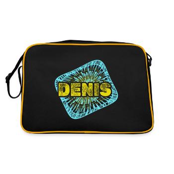 Loisirs Denis - Sac Retro - noir/or - Dos
