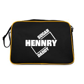 Sugar Daddy Hennry - Sac Retro - noir/or - Dos