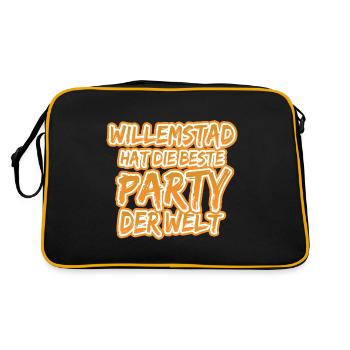 Don pour Willemstad - Sac Retro - noir/or - Dos