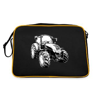 Tracteur Steyr Steyr Autriche / agriculteur / enfant du village - Sac Retro - noir/or - Dos