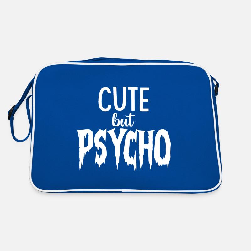 CUTE but PSYCHO - Psycho mais SÜSS Sac Retro
