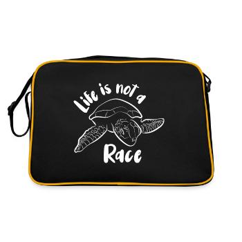 Turtle Turtle - Retro Bag - black/gold - Back