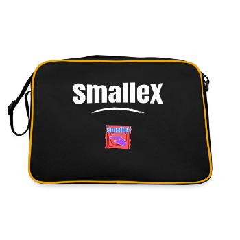 smallex - Sac Retro - noir/or - Dos