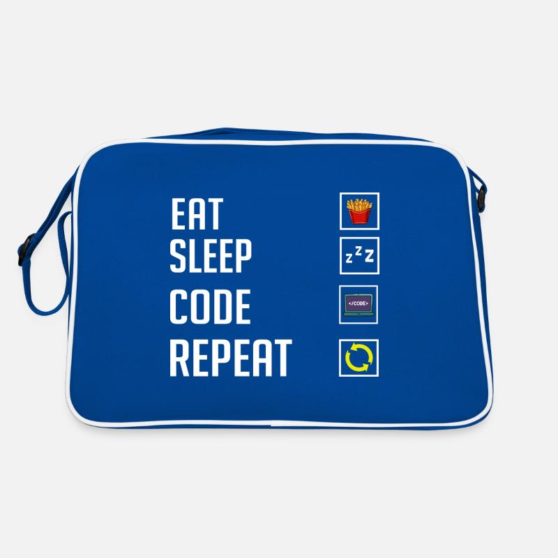 Programmeur Programmation Ordinateur Développeur Pc Sac Retro