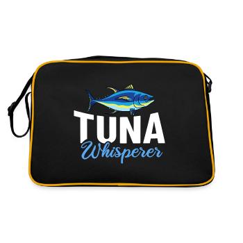 Bluefin tuna Bluefin fisherman Greek - Retro Bag - black/gold - Back