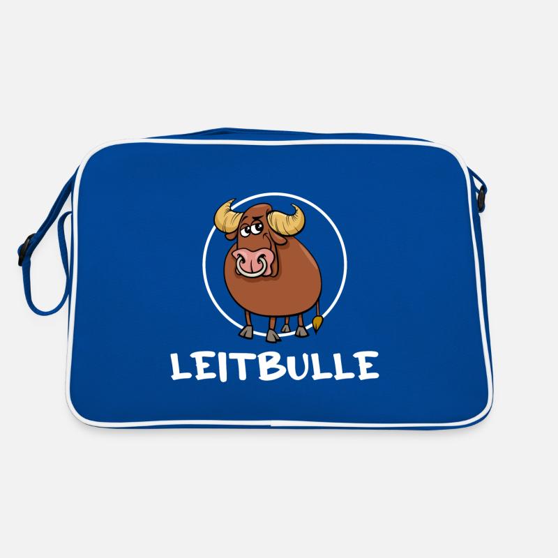 Vache Bull Élevage Bovins « Leitbulle"Gestionnaire Sac Retro