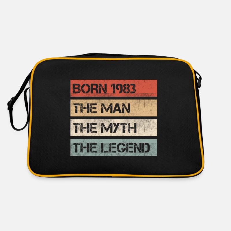 Mann Mythos Legende 1983 40. Geburtstag Geschenk Retro Tasche