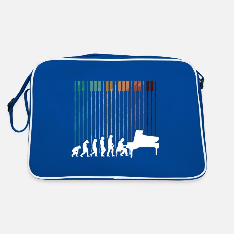 Evolution Piano Musicien Clavier Orchestre Sac Retro