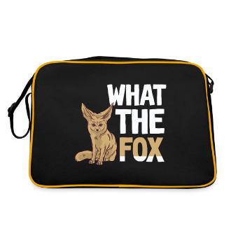 Qu'est-ce que le propriétaire du renard Fennec Fennec Foxes Animals - Sac Retro - noir/or - Dos