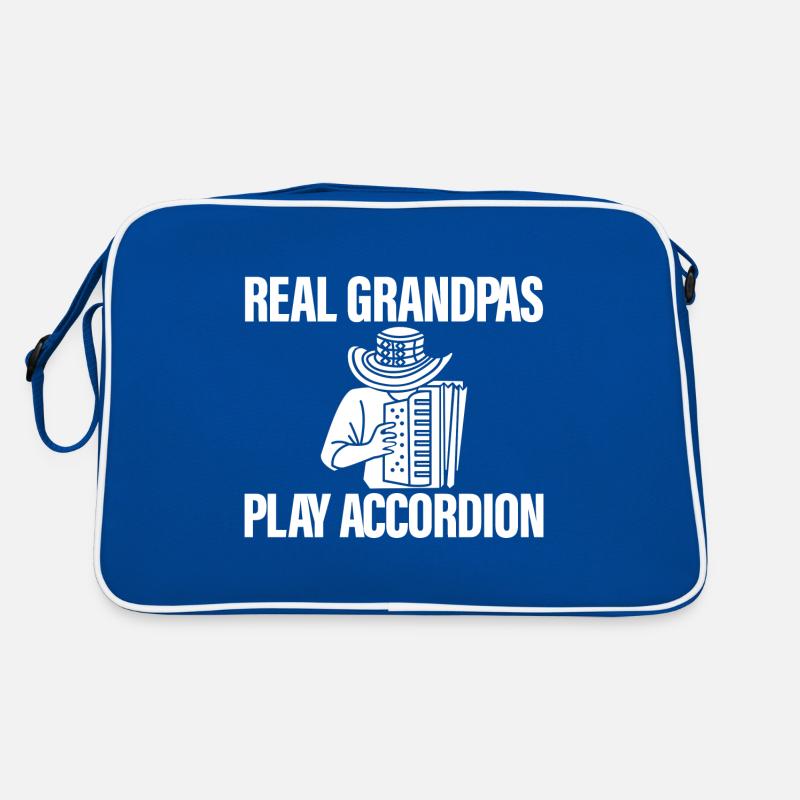 Real Grandpas Play Accordion 2 Retro Tasche