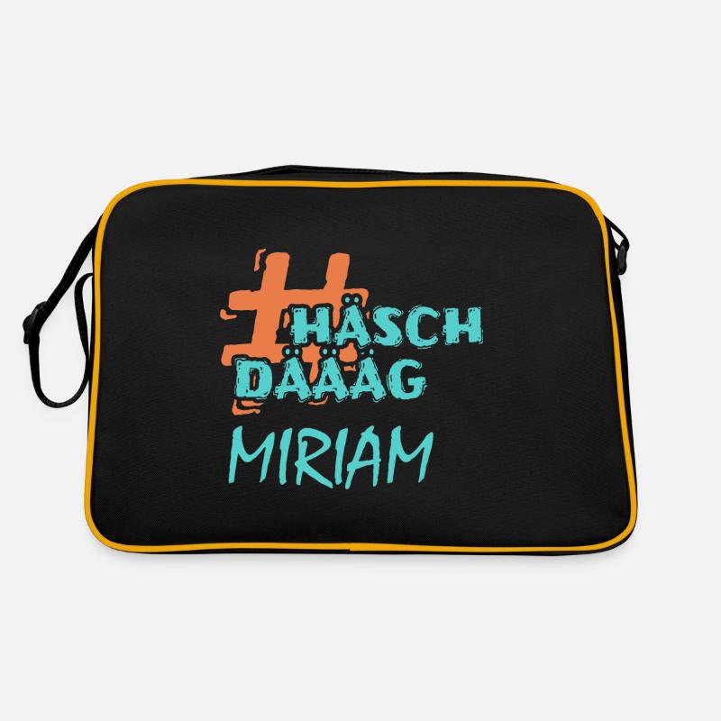 Name Miriam Retro Tasche