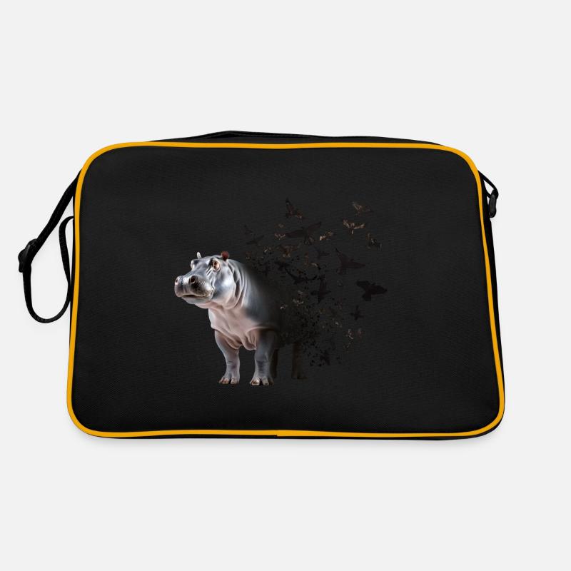 Hippopotame Sac Retro